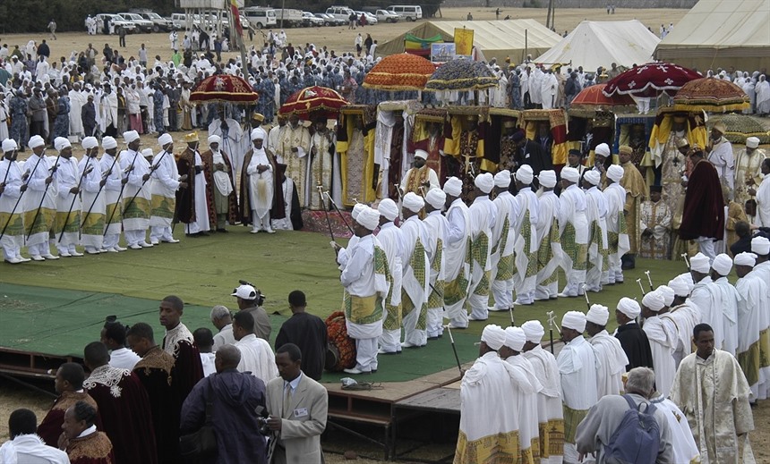 Timket celebrations in Addis Ababa