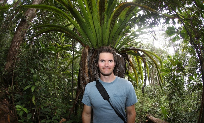 Rhett in the lowland rainforest of Masoala National Park