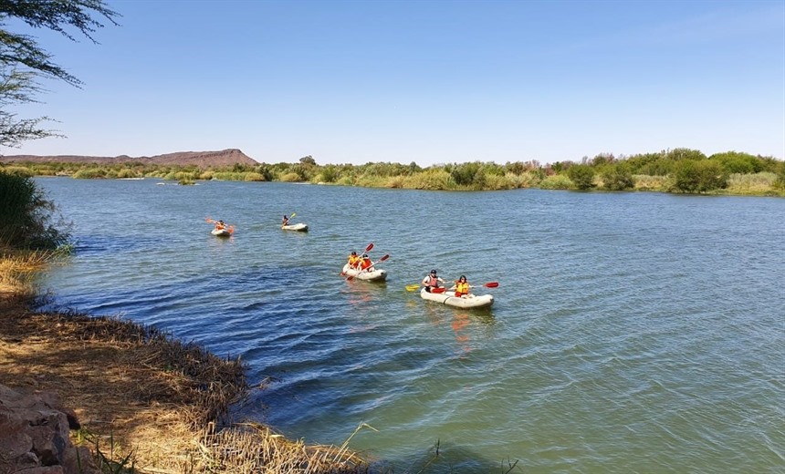 Adventure activities on the Khamkiri River, Northern Cape, South Africa