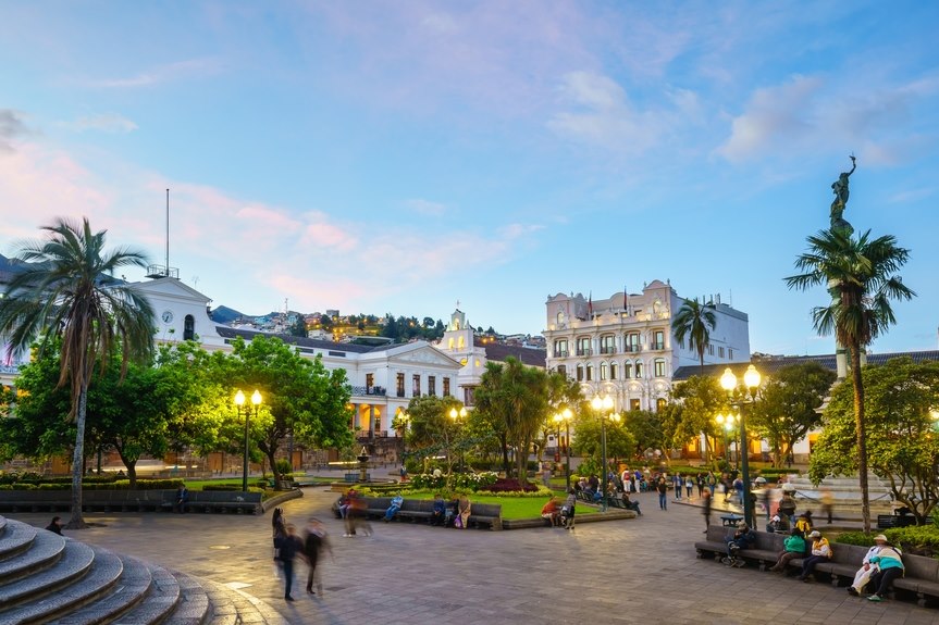 Quito Colonial Walking tour Rainbow Tours