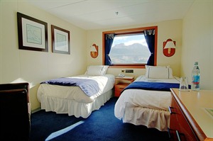Australis Cruise, twin cabin