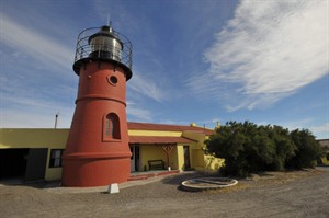 Lighthouse near Faro Punta Delgada