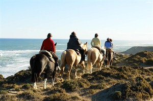 Horseriding at Faro Punta Delgada
