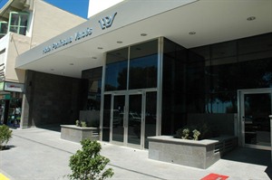 Entrance to Hotel Peninsula Valdes