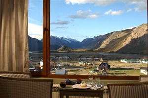 Views of the nearby mountains from the rooms