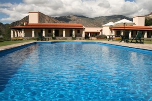 Swimming pool at Vinas de Cafayate