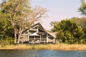Exterior of Abu Camp & Villa Okavango