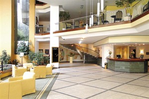 Reception area of Hotel Europa