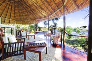 Kwando Lagoon Camp Mess Lounge