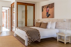 Bedroom at Casa Atacama