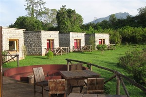 Comfortable en-suite chalets provide Ethiopia's best lodging