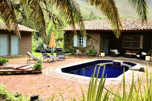 Hacienda Piman, swimming pool area