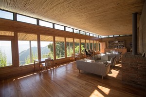 Lounge area at Limalimo Lodge