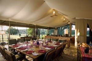 Kicheche Mara Camp Dining