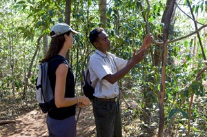 Guided nature walks are included in the rates at the lodge