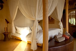 Bedroom at Bakuba Lodge