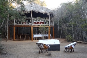 Restaurant and communal lounge