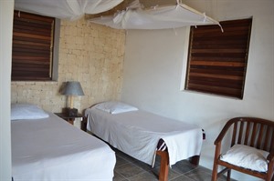 Twin Room at Le Paradisier