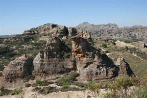 'Ruiniforme' sandstone formations