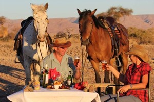 Dining at Desert Homestead Sossusvlei Desert