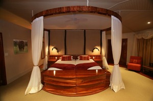 Ntwala Island Lodge bedroom