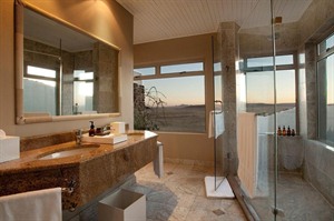 Bathroom at Sossusvlei Desert Lodge