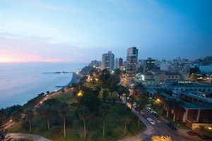 Belmond Miraflores Park, ariel view of Lima