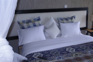 Bedroom at Emeraude Kivu Resort