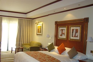 Bedroom example at Kigali Serena
