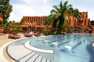 Swimming Pool at Kampala Serena Hotel