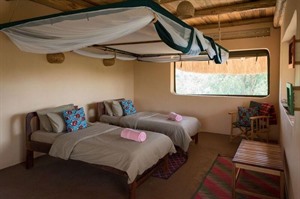 Twin Room at Murchison River Lodge