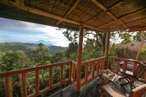 Balcony at Nkuringo Bwindi Gorilla Lodge
