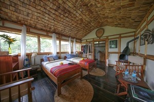 Nkuringo Bwindi Gorilla Lodge Twin Room