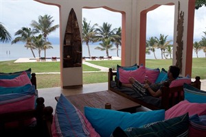 Lounge area at Pineapple Bay Resort