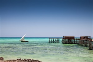Sea near Essque Zalu Zanzibar