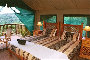 Bedroom at Inkwenkwezi Game Reserve