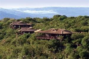 Aerial View of Kariega Game Reserve