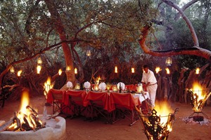 Makanyane Safari Lodge Boma