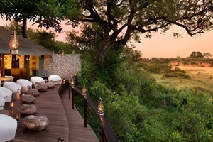 Views out from &Beyond Ngala Private Game Reserve
