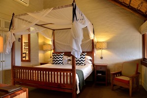 Bedroom at Victoria Falls Safari Lodge