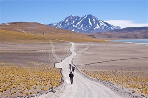 Remote Atacama Desert