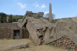 Axum's obelisk park (stelae field)