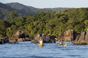 Superb kayaking to be had in Masoala!