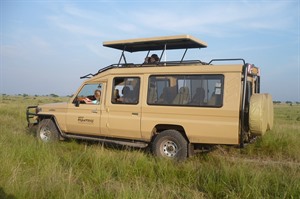 During your safari you'll be in a comfortable 4WD safari vehicle