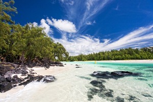 Idyllic Mauritius Beach